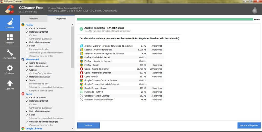 ¿Cómo acelerar mi PC con CCleaner?