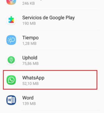 Notificacion emergente no disponible whatsapp