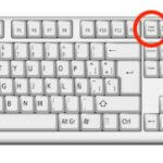 ¿Cómo capturar pantalla en teclado inalambrico?