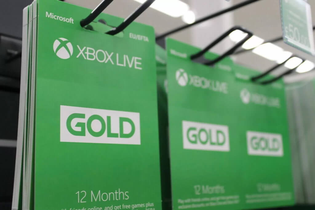 ¿Cuánto cuesta la Xbox Live Gold de 12 meses?
