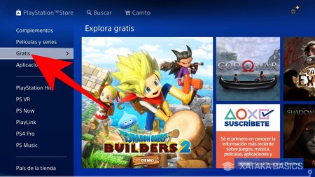 ¿Dónde están las descargas en Play 4?