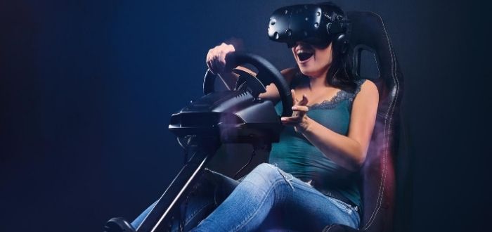 ¿Qué característica describe mejor un visor de realidad virtual?