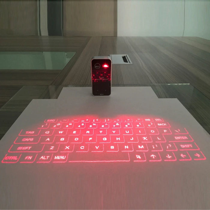 ¿Qué es el teclado holografico?