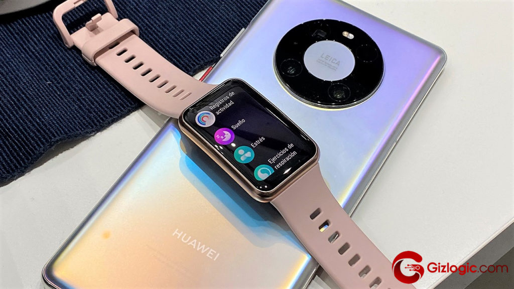 ¿Qué significa el reloj en el Huawei Watch Fit?