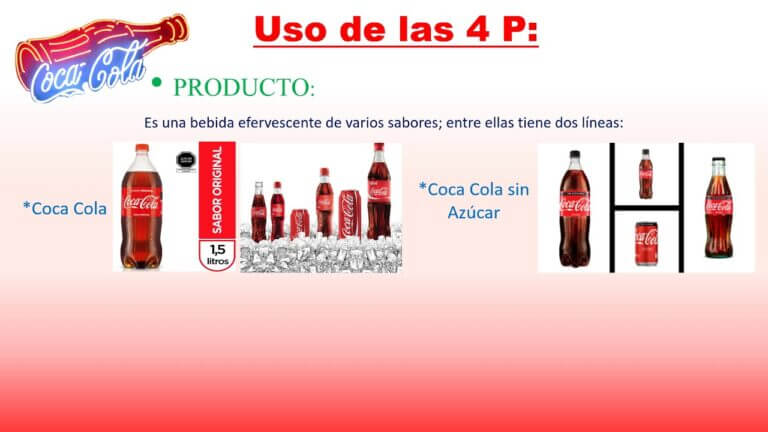 4 p del marketing mix de coca cola