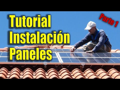 Como poner placas solares en tejado