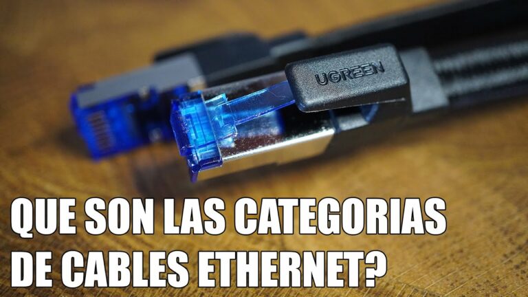 Como saber de que categoria es mi cable ethernet